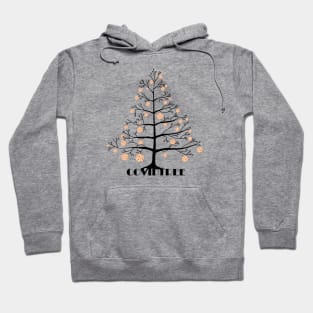 Covid tree Hoodie